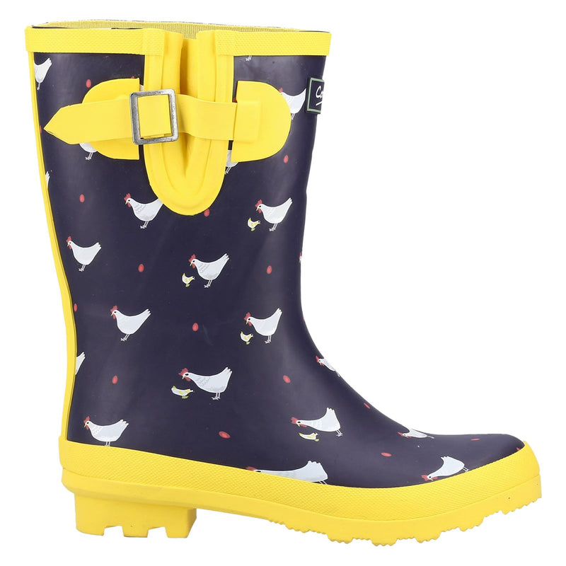 Cotswold Farmyard Mid Gummihuhn-Wellington-Stiefel