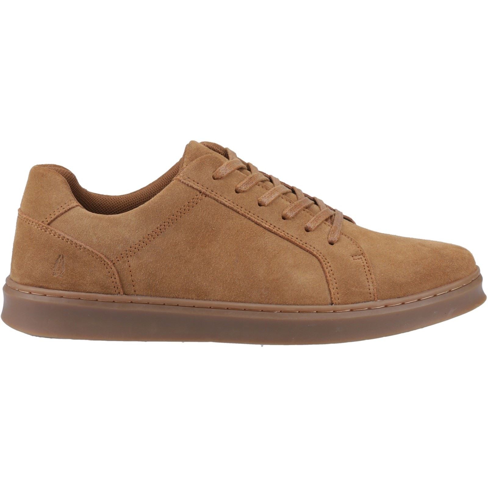 Hush Puppies Madden Herren Wildleder Turnschuhe In Braun