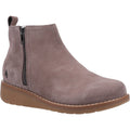 Hush Puppies Libby Veloursleder Damen Stiefeletten In Taupe