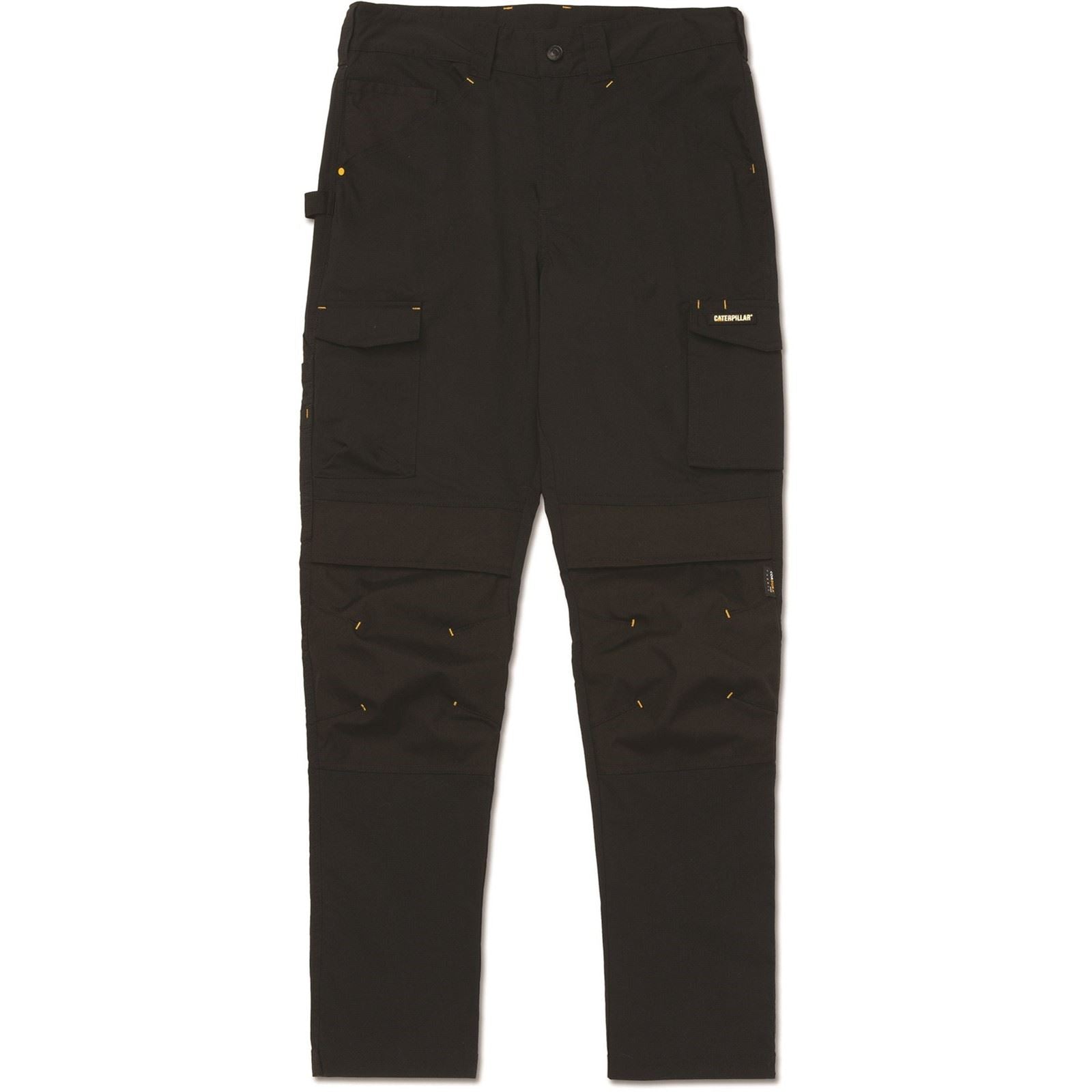 Caterpillar Nexus Knee Pocket Stretch Baumwoll Herren Schwarze Farbe Outdoor Hosen