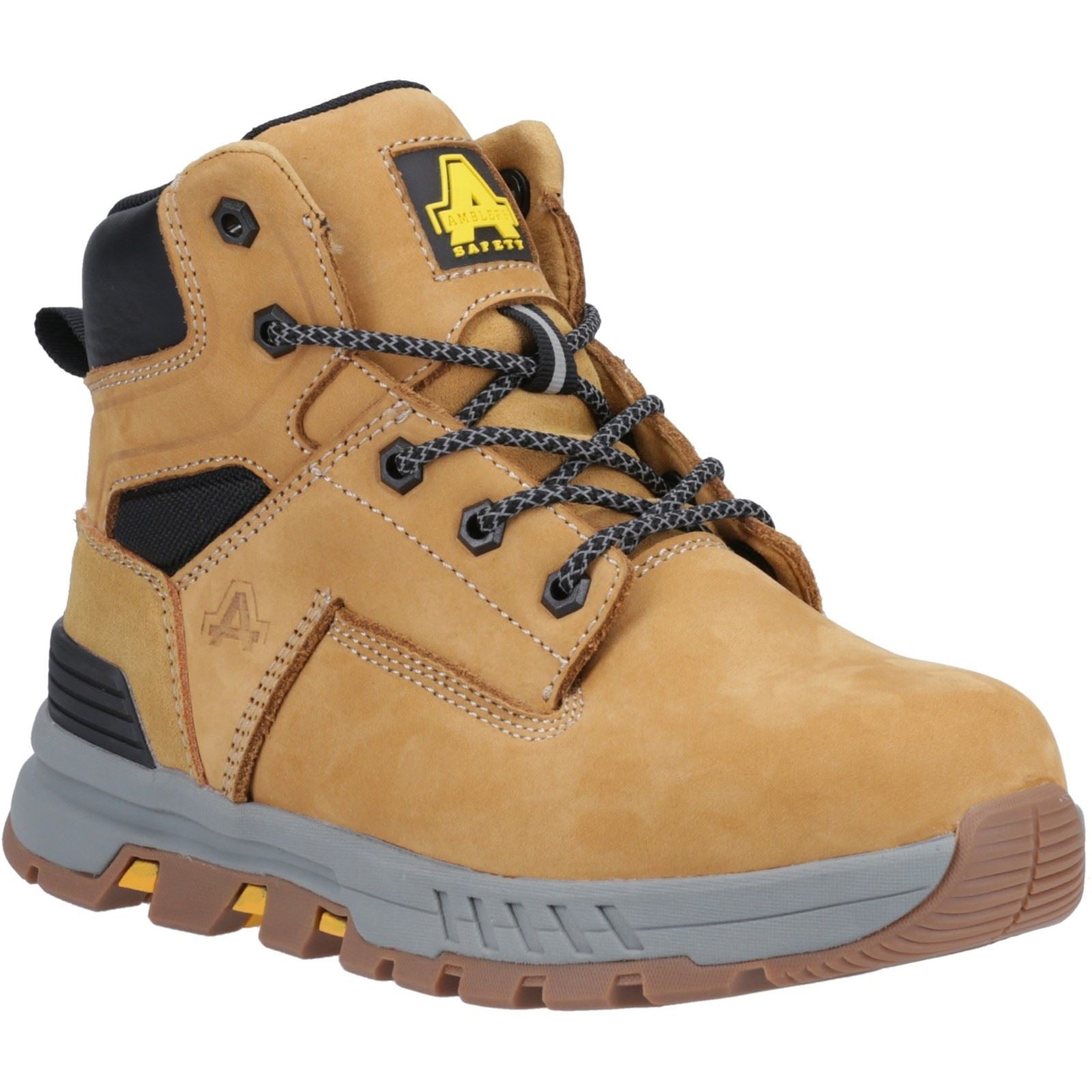 Amblers Safety As613 Elena Leder Damen Honey Sicherheitsstiefel