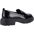 Hush Puppies Reece Damen-Schwarze Farbe-Lederloafer