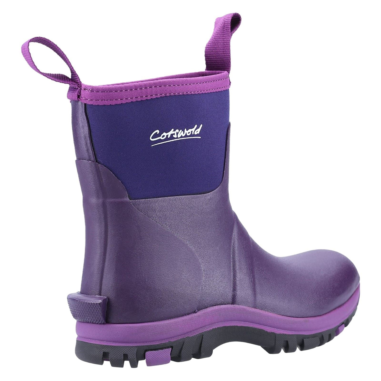 Cotswold Blaze TPR+Neopren Damen Lila Gummistiefel