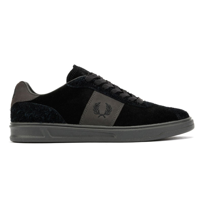 Fred Perry Suede Herren Sneaker Aus Schwarzem Wildleder
