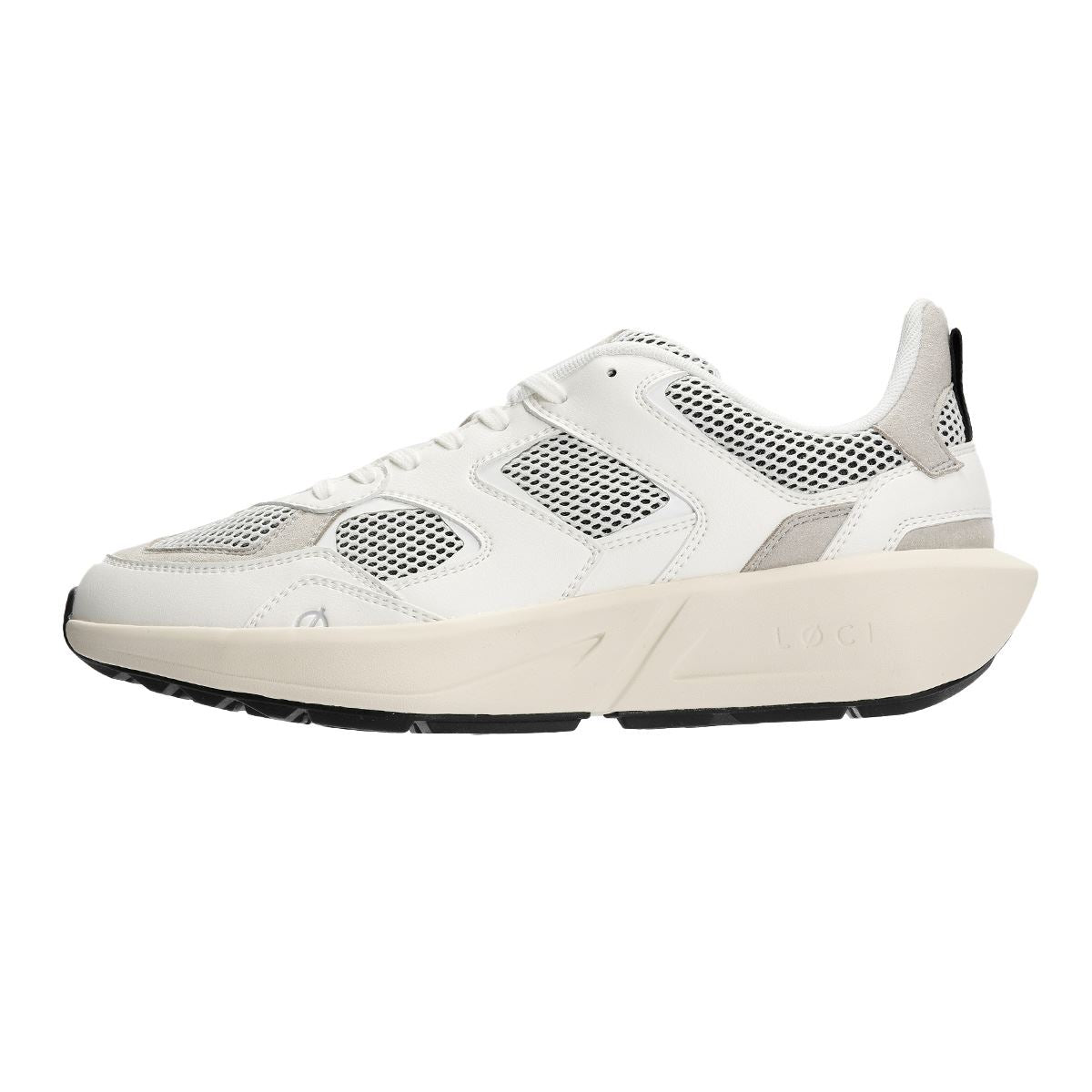 LØCI VØLT Plastik Weiße Sneakers