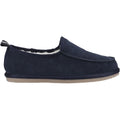 Hush Puppies Charles Wildleder Herren Hausschuhe In Marineblau