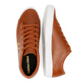 Fred Perry Baseline Herren Ledersneaker In Braun