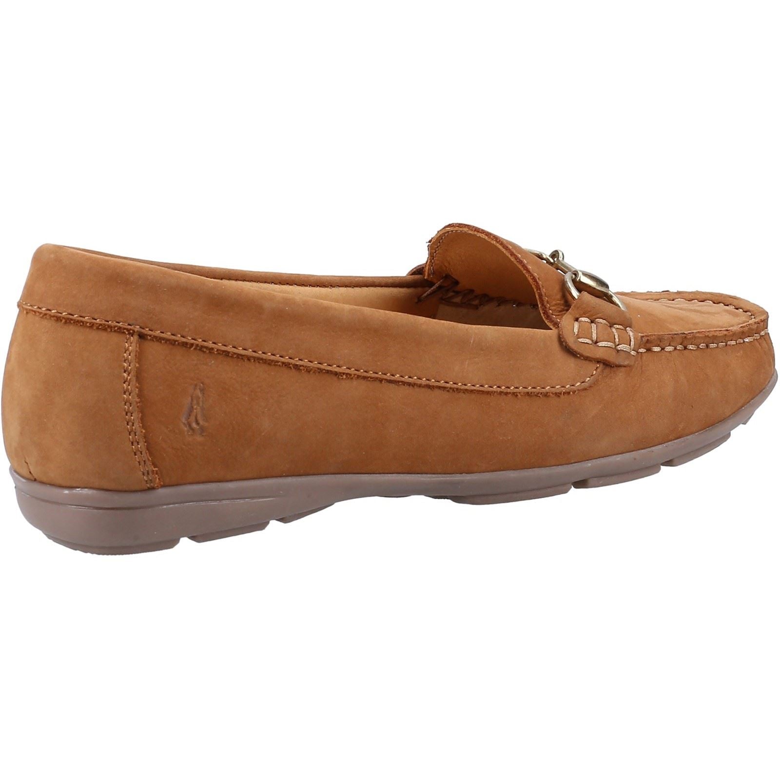 Hush Puppies Molly Snaffle Lea Nubuk Damen Loafer In Braun