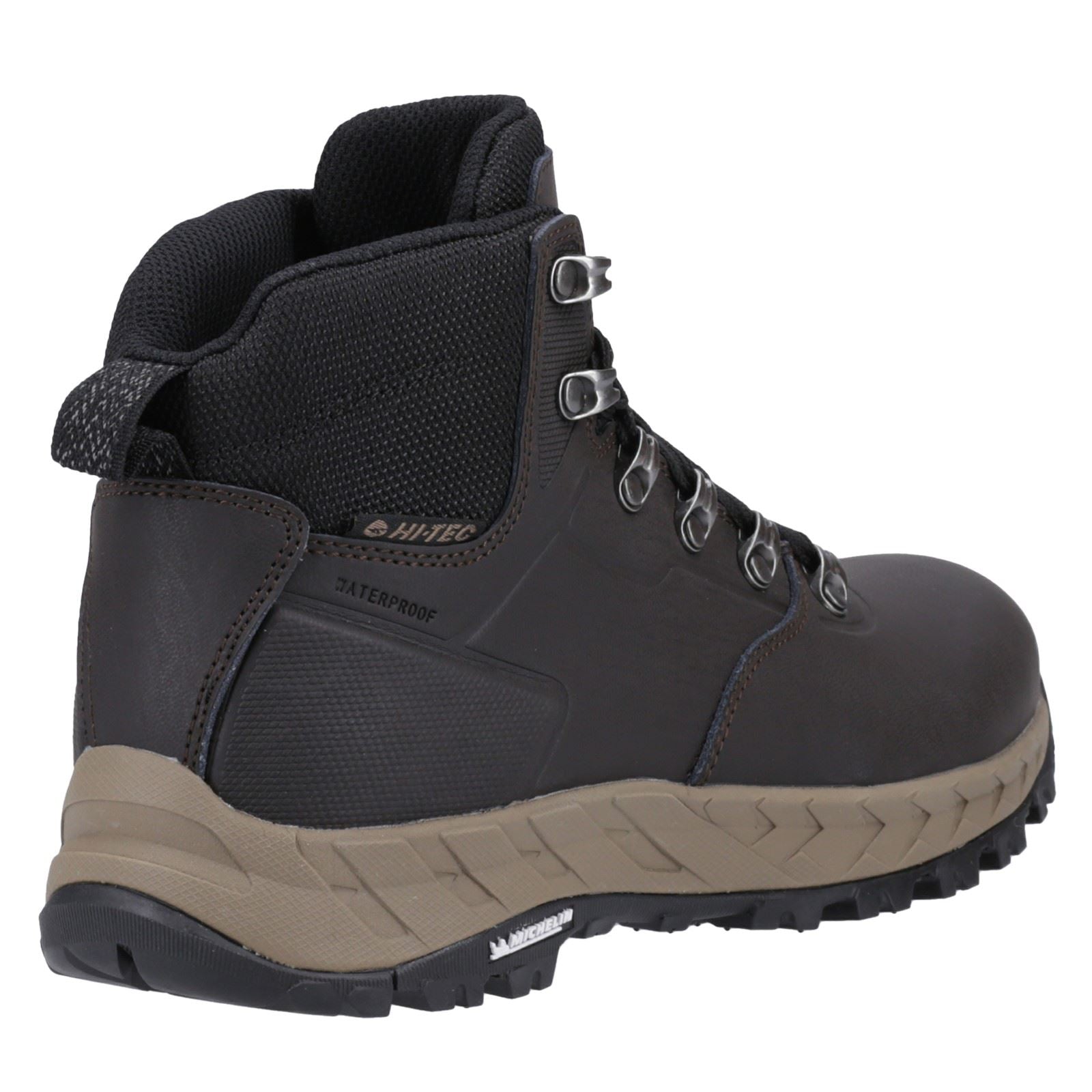 Hi-Tec Altitude VII WP Leder/Polyester Herren Wanderschuhe In Schokoladenfarbe