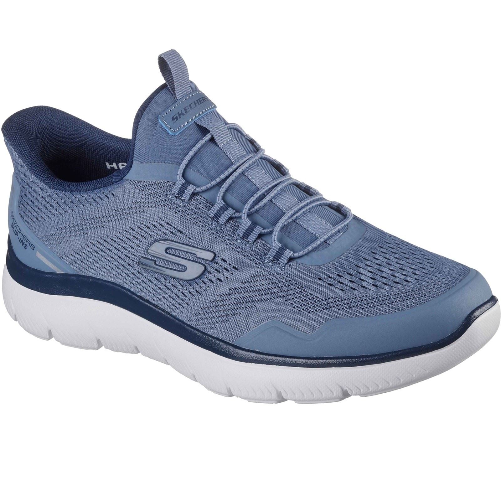 Skechers Summits Top Rate Textile Männer Schiefer Sneaker