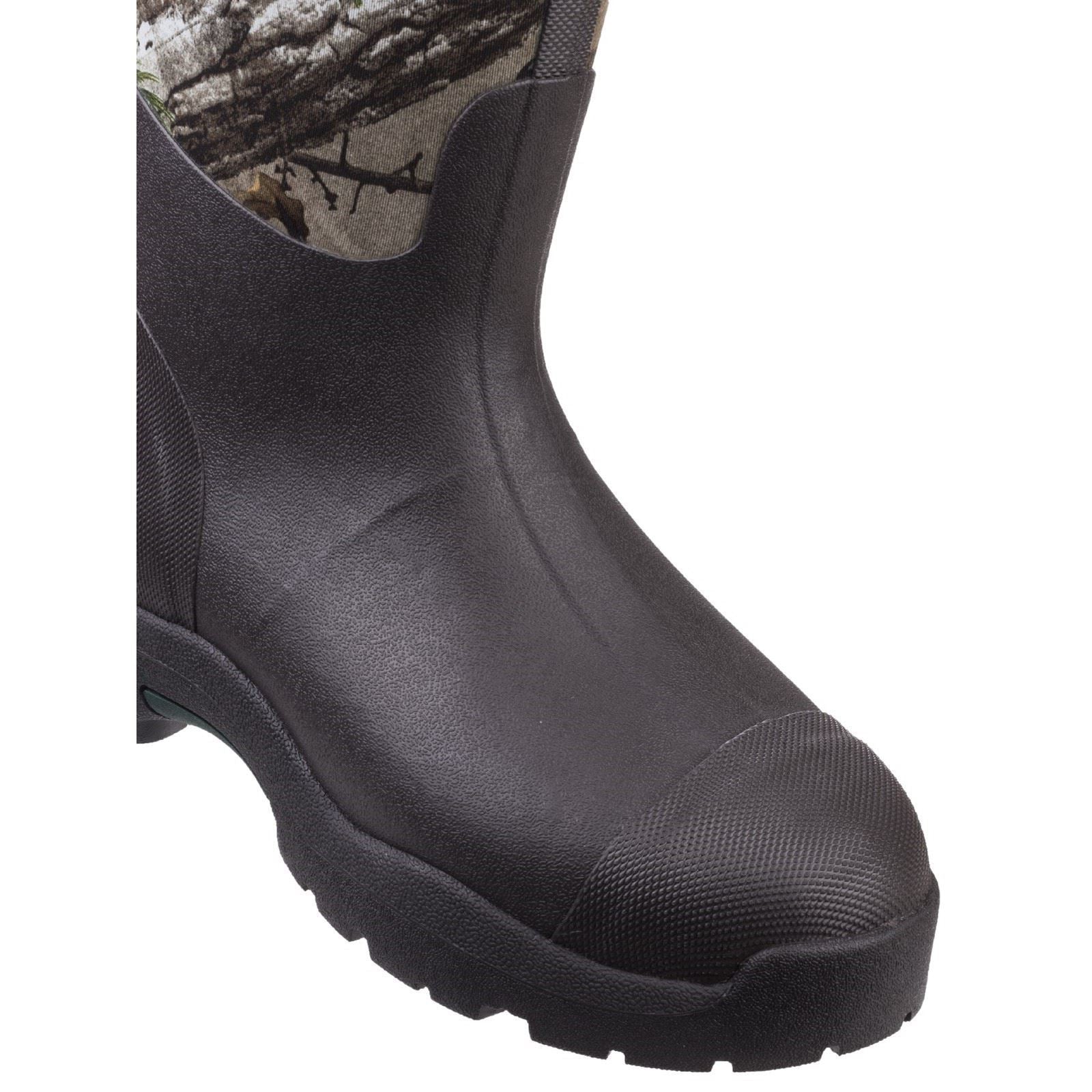 Muck Boots Derwent II Gummi Schwarz/Rinde Wellington-Stiefel
