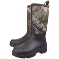 Muck Boots Derwent II Gummi Schwarz/Rinde Wellington-Stiefel