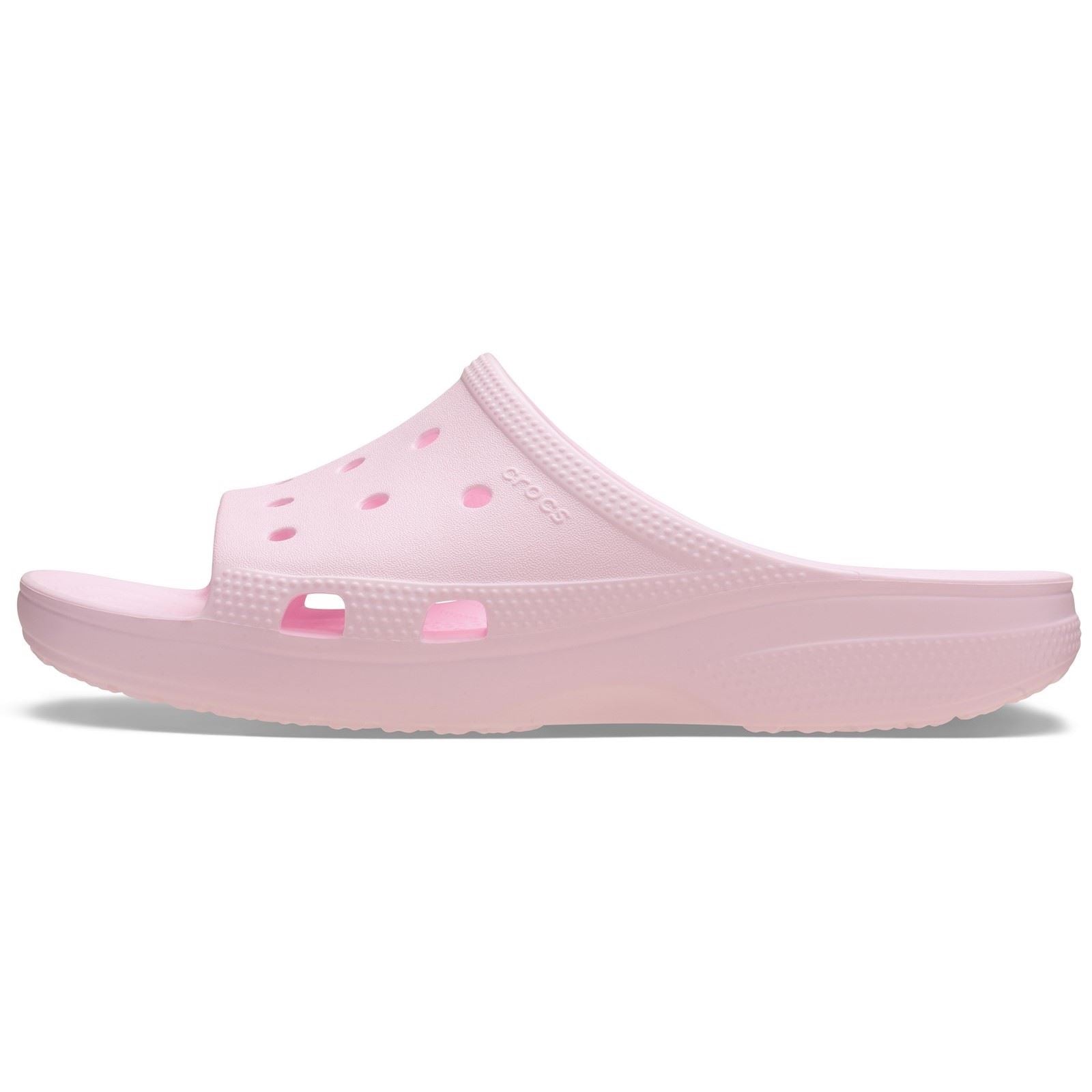 Crocs Classic Slide Thermoplastische Damen Rosa Milch Rutschen