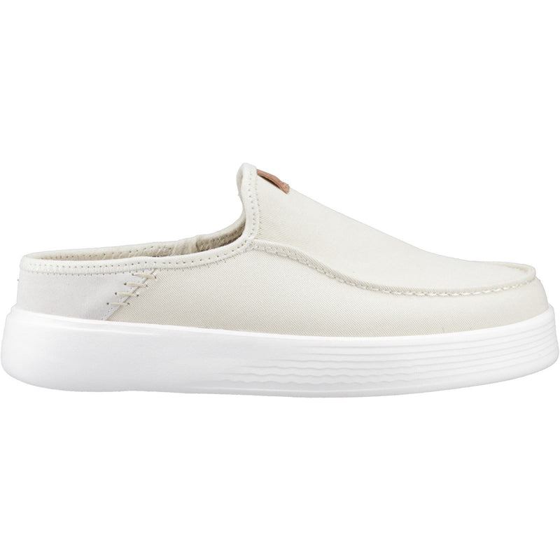 HEYDUDE Austin Workwear Herrenhausschuhe In Fast Weiß