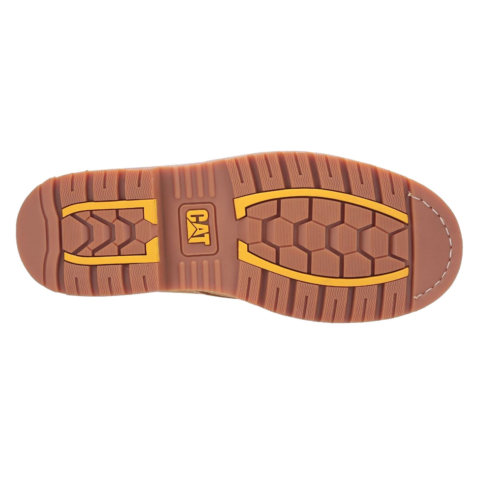 Caterpillar Powerplant Nubuck Honig Sicherheitsschuhe