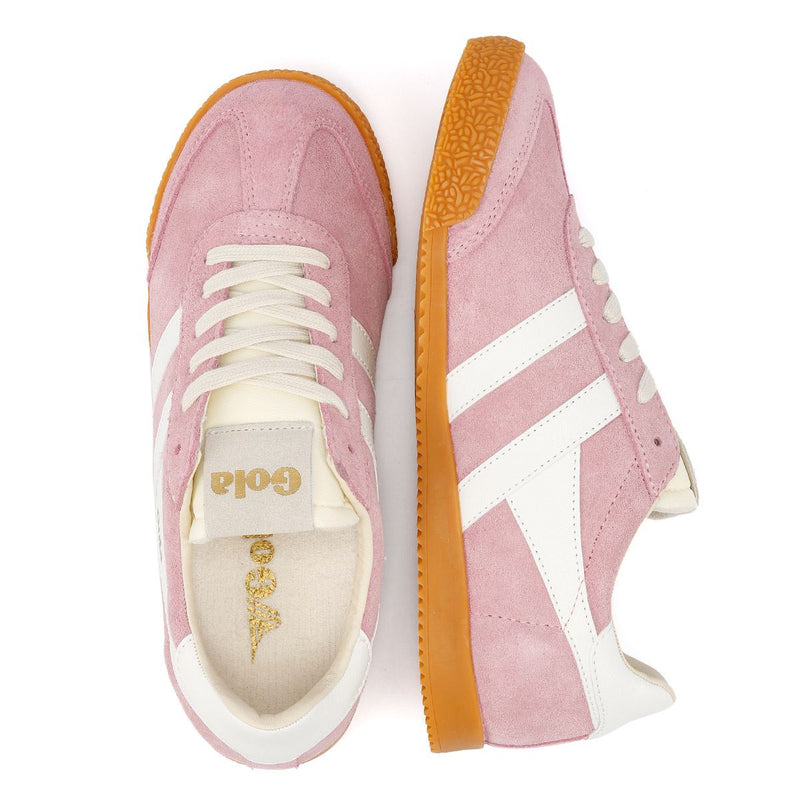 Gola Elan Damen Sneaker Aus Wildleder In Rosa