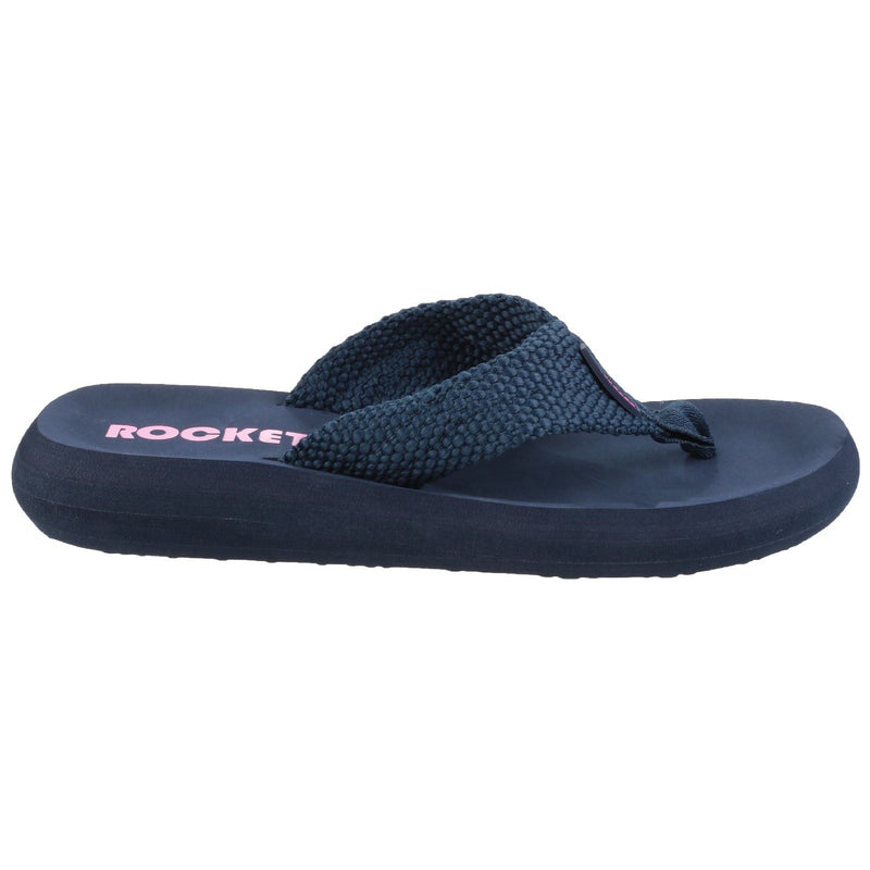 Rocket Dog Sunset Damen Marineblau Flip-Flops