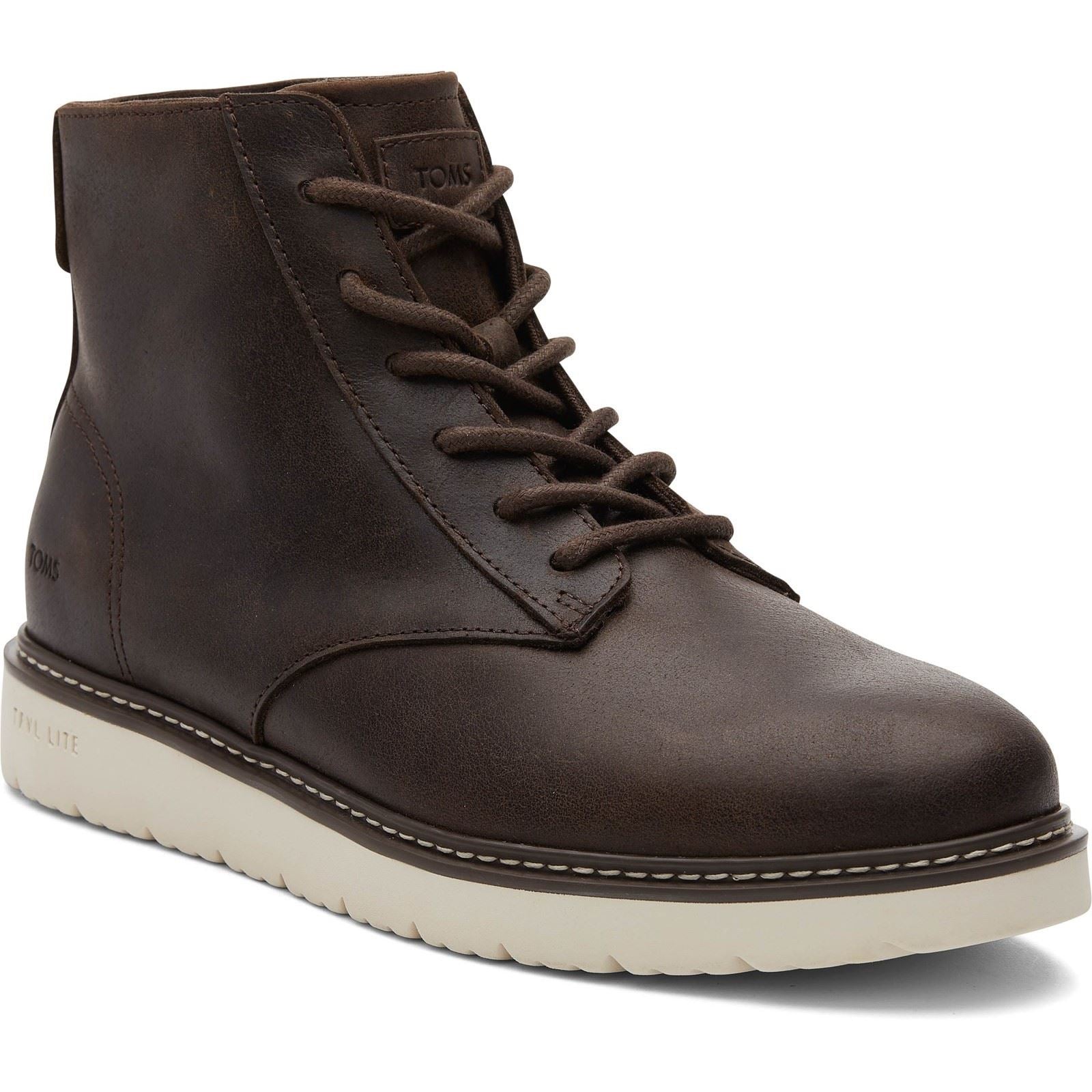 TOMS Navi TRVL Lite Ranger Leder Herren Dunkelbraune Stiefel