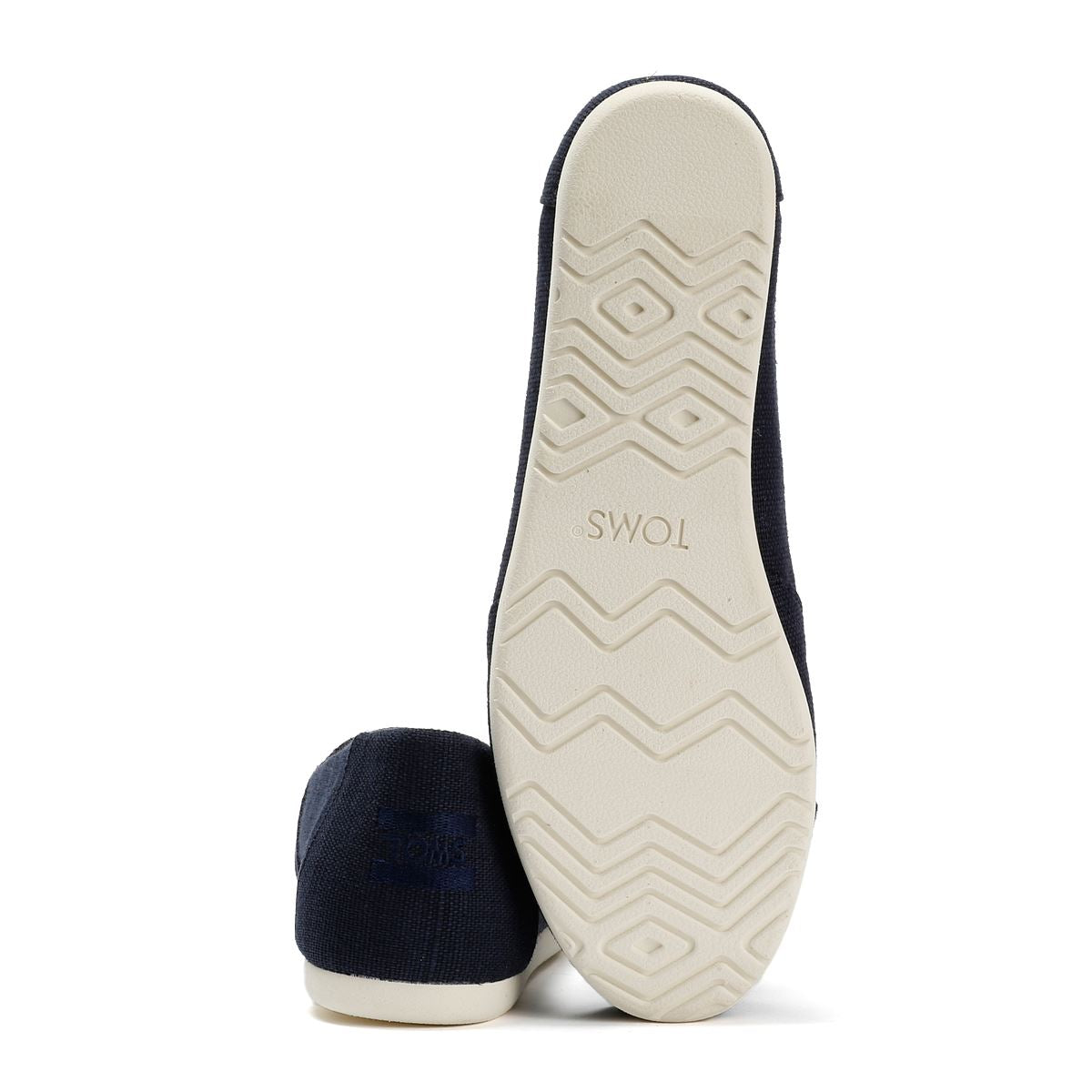 TOMS Alpargata Ballet Leinwand Damen Blau Espadrilles