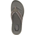 HEYDUDE Myers Flip Nu Prep Baumwollmischung Herren Flip Flops In Schwarz/Granitgrau