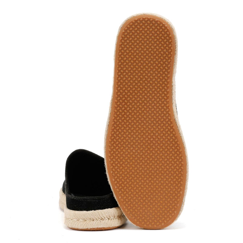 TOMS Santiago Herren Clogs Aus Schwarzem Wildleder