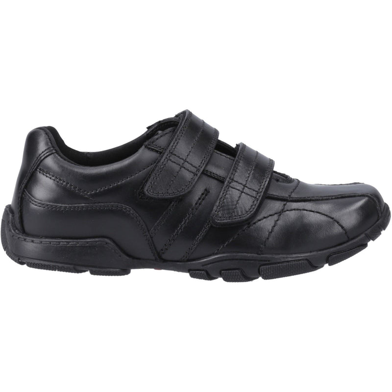 Hush Puppies Vance Lederslipper In Schwarz Für Jungen