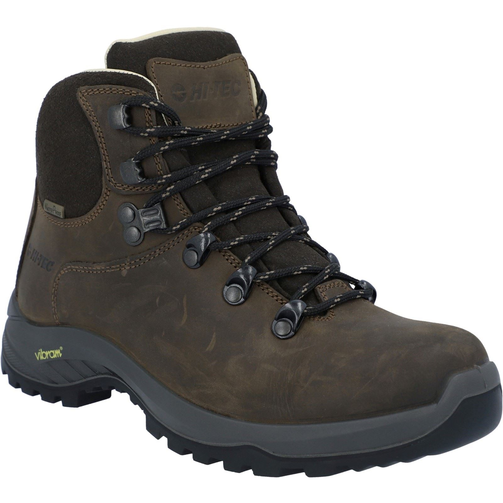 Hi-Tec Ravine Pro Damen Wanderschuhe Aus Braunem Leder