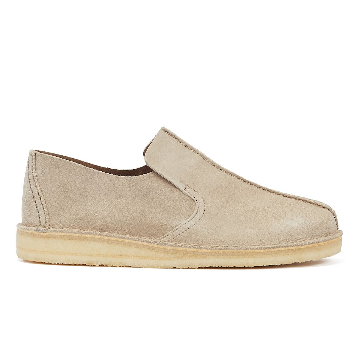 Clarks Originals Desert Mosier Herren-Wildleder-Mokassins In Sandfarben