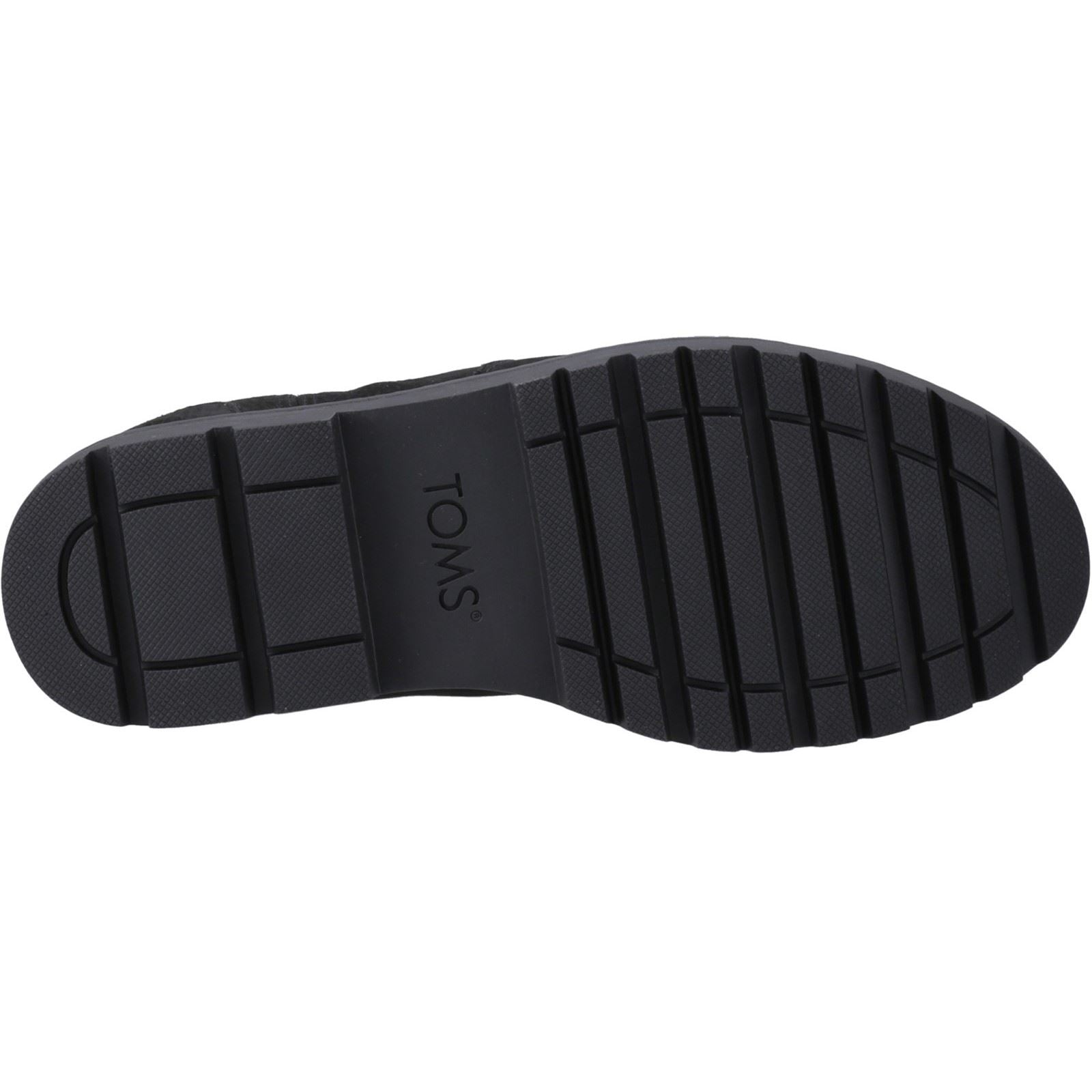 TOMS Griffin Leder Herren Schwarze Stiefel