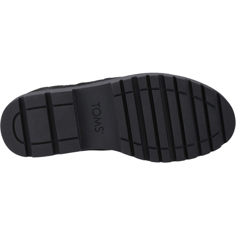 TOMS Griffin Leder Herren Schwarze Stiefel