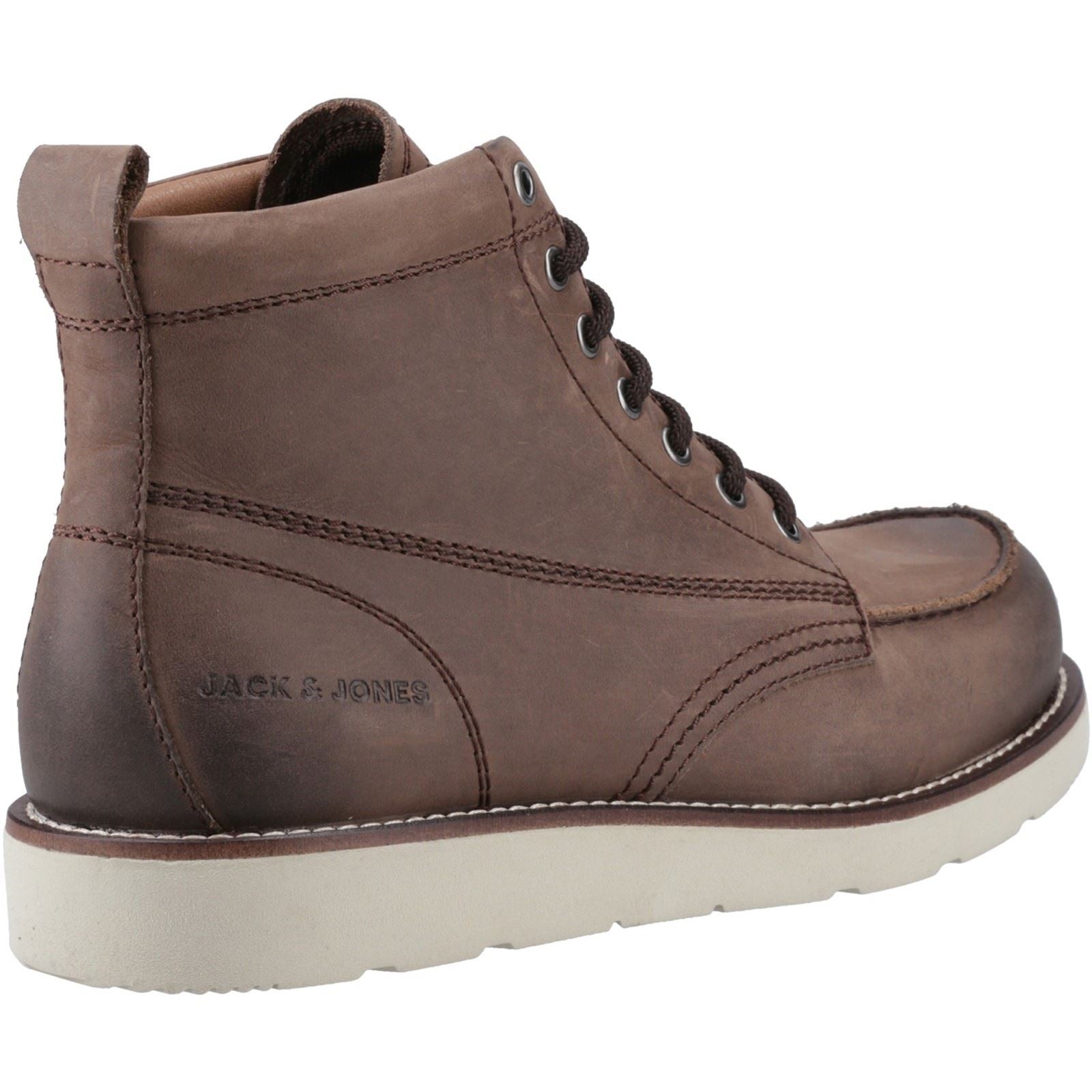 Jack & Jones Toronto Herren Ankle Boots aus braunem Leder