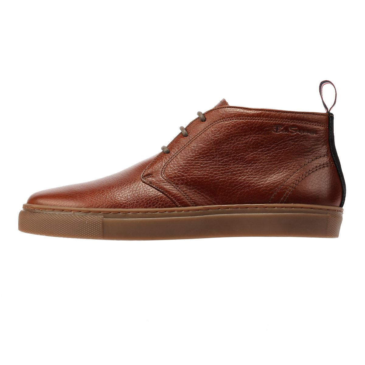 Ben Sherman Parka Braune Herrenstiefel Aus Leder