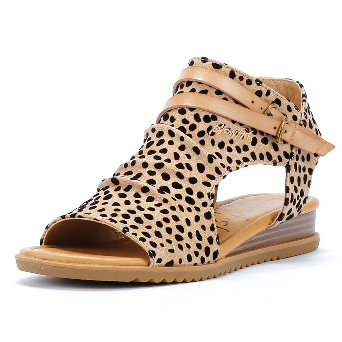 Blowfish Malibu Butterfly Pixie Damen-Leoparden-Sandalen