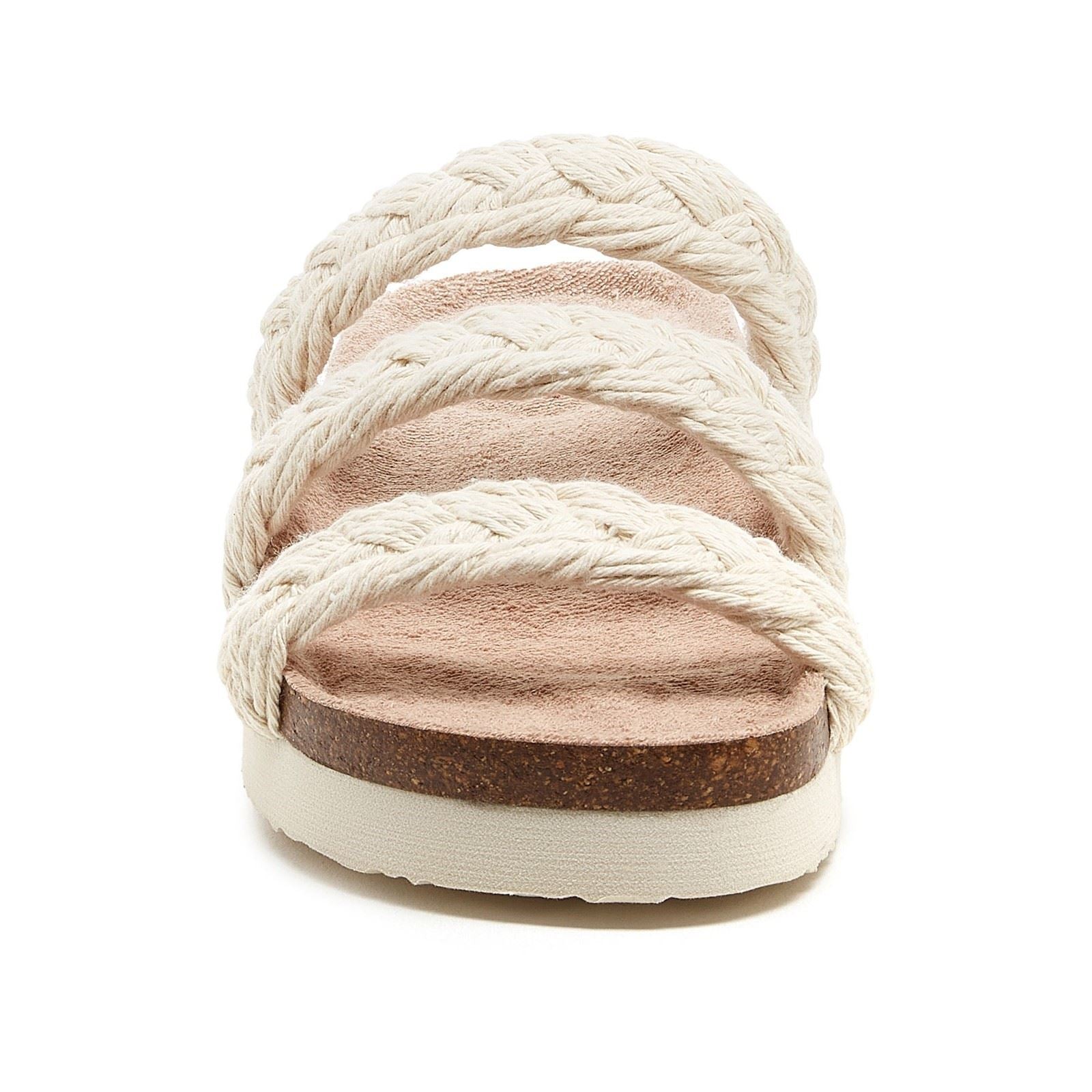 Rocket Dog Ashley String Braid Baumwoll Damen Natural Sandalen