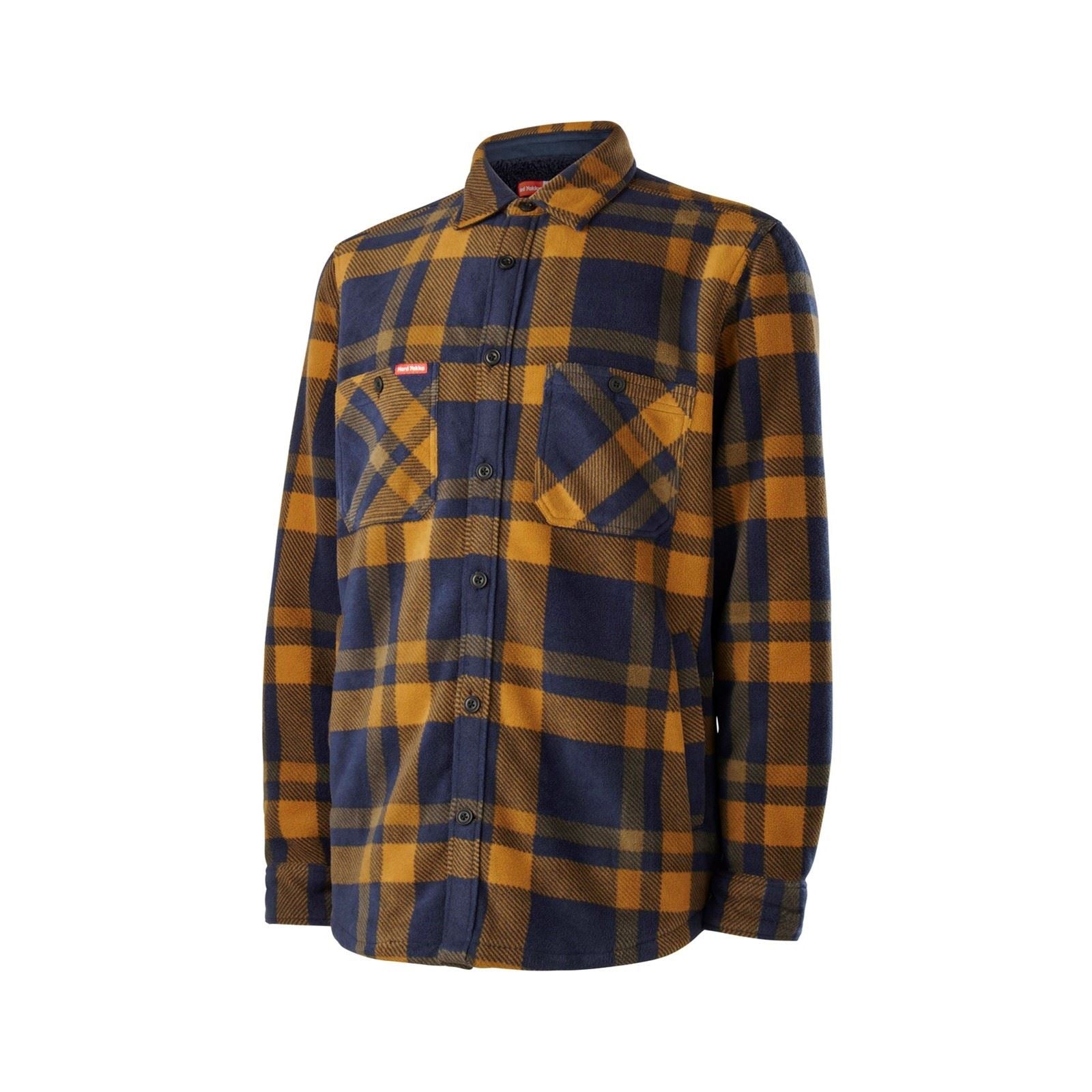 Hard Yakka Sherpa Herren Braune Fleecejacke