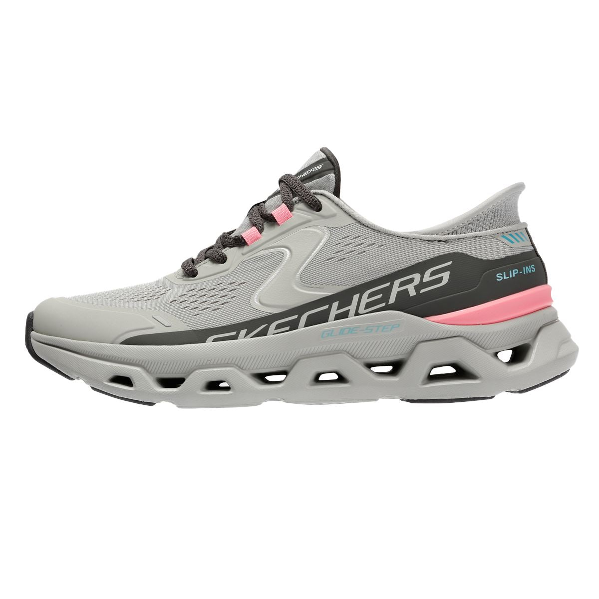Skechers Slip-Ins Glide Step Altus Mesh Damen Sneaker In Grau