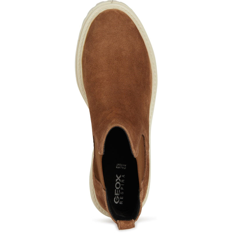 Geox D Iridea Damenstiefel Aus Braunem Leder