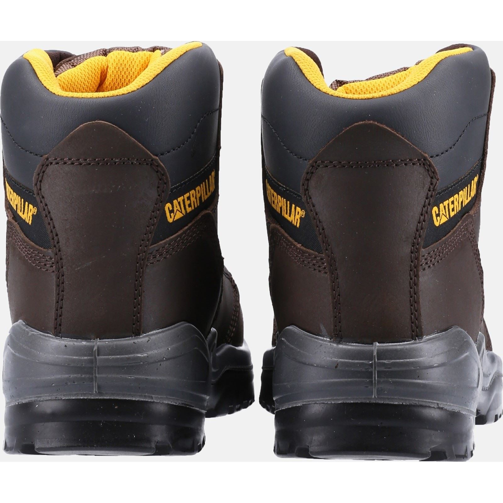 Caterpillar Striver Leder Braune Sicherheitsstiefel