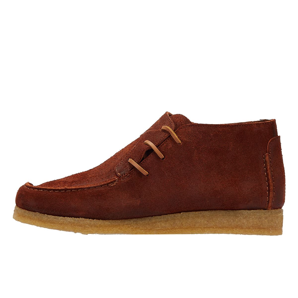Clarks Lugger Herrenstiefel In Rostoptik