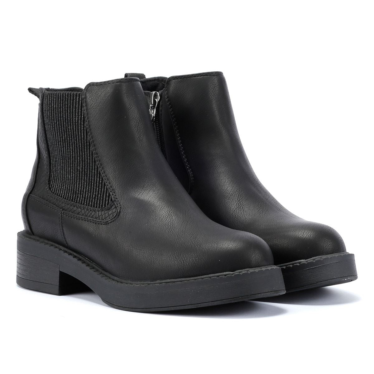 Blowfish Malibu Vera Schwarze Farbe Damenstiefel Aus Kunstleder