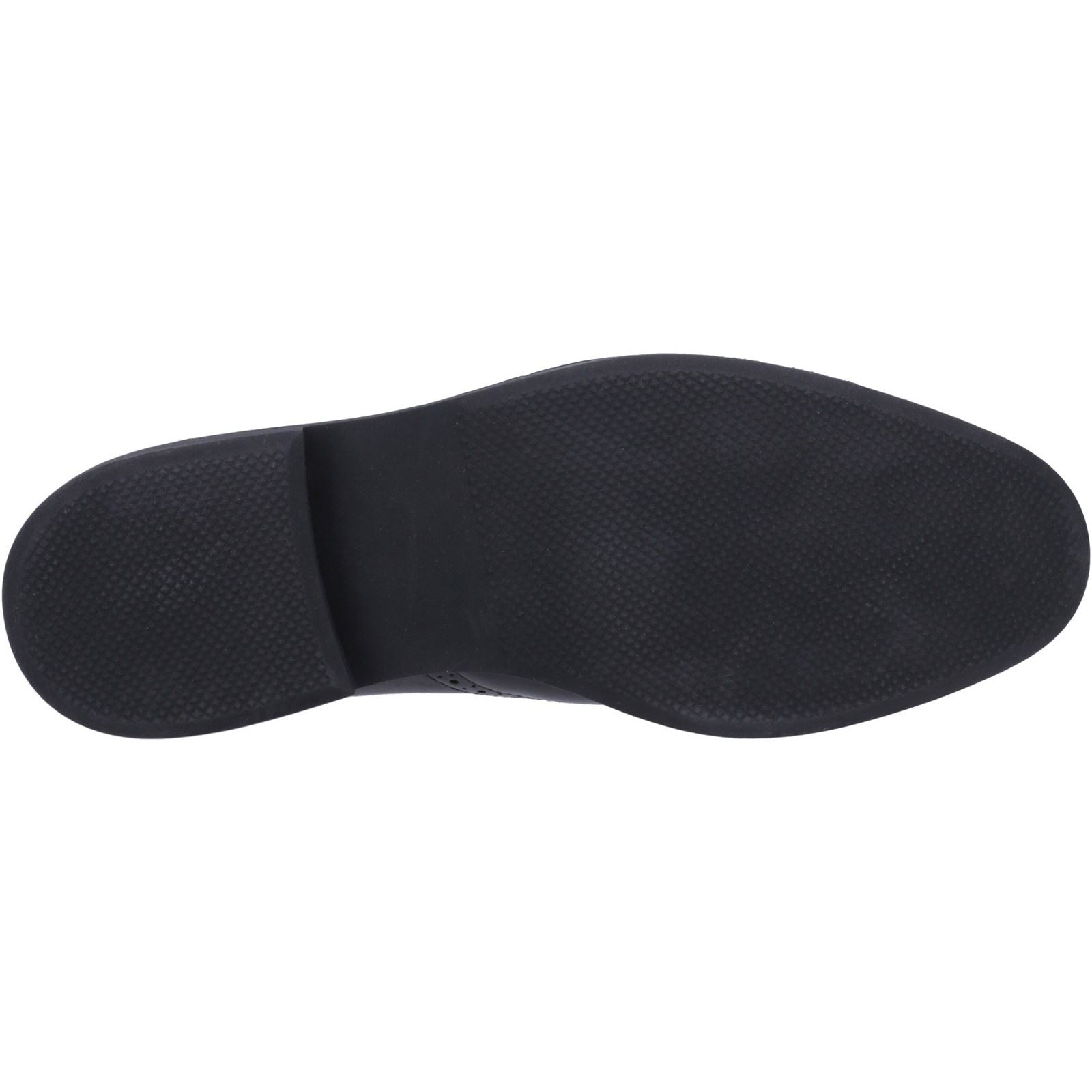 Hush Puppies Kingston Herrenschuhe Aus Schwarzem Leder