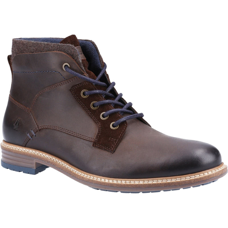 Hush Puppies Joel Braune Herrenstiefel Aus Leder