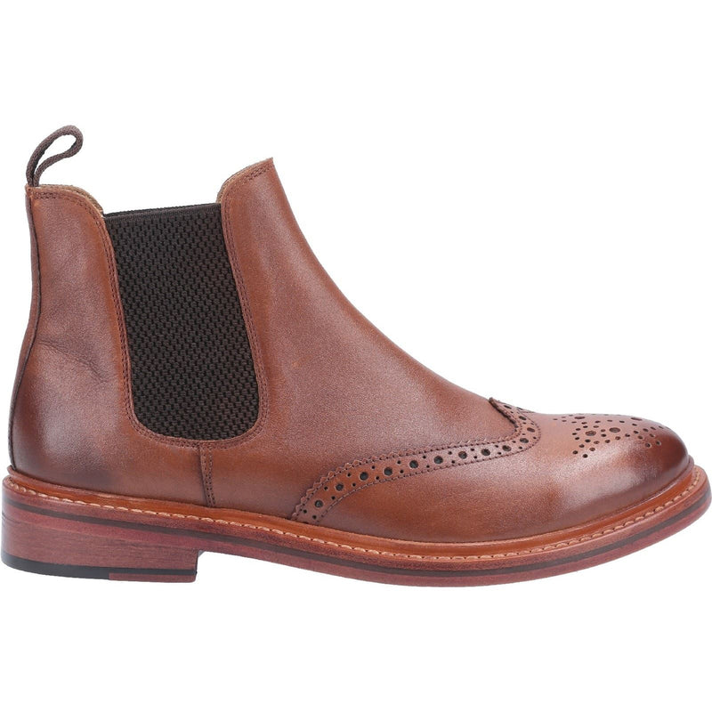 Cotswold Siddington Braune Herrenstiefel Aus Leder