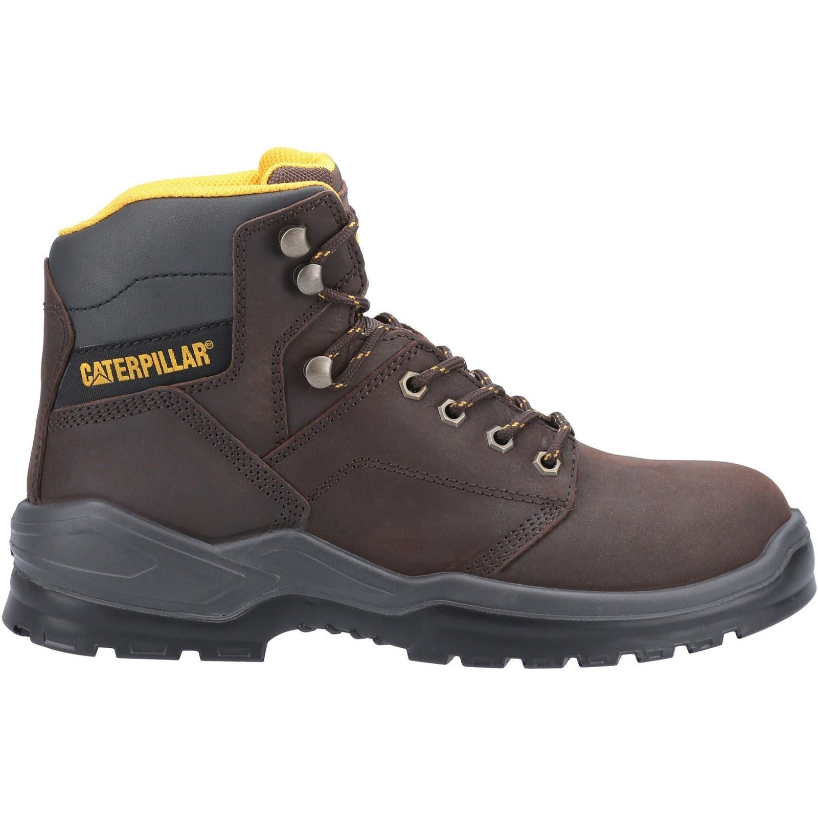 Caterpillar Striver Leder Braune Sicherheitsstiefel