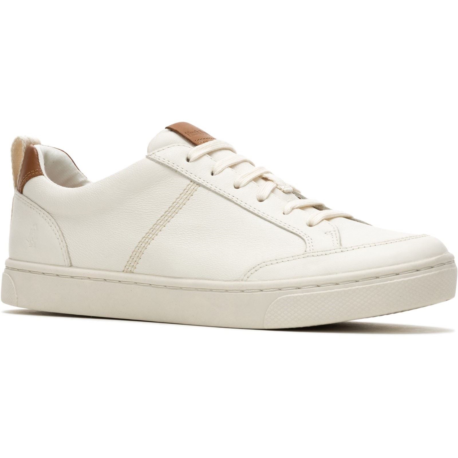Hush Puppies The Good Low Top Weiße Ledersneaker Für Herren