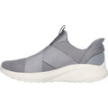 Skechers Bobs Squad Chaos Your Moment Textile Damen-Sneaker In Grau