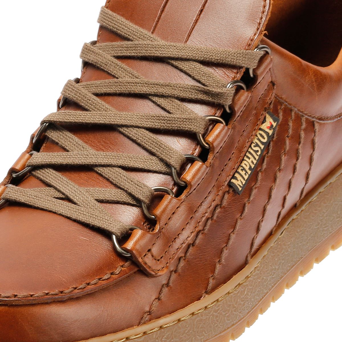 Mephisto Rainbow Heritage 4778 Herren Leder Braune Schnürschuhe