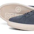 Jack & Jones Galaxy Suede Herren Sneaker In Vintage Indigo Aus Veloursleder