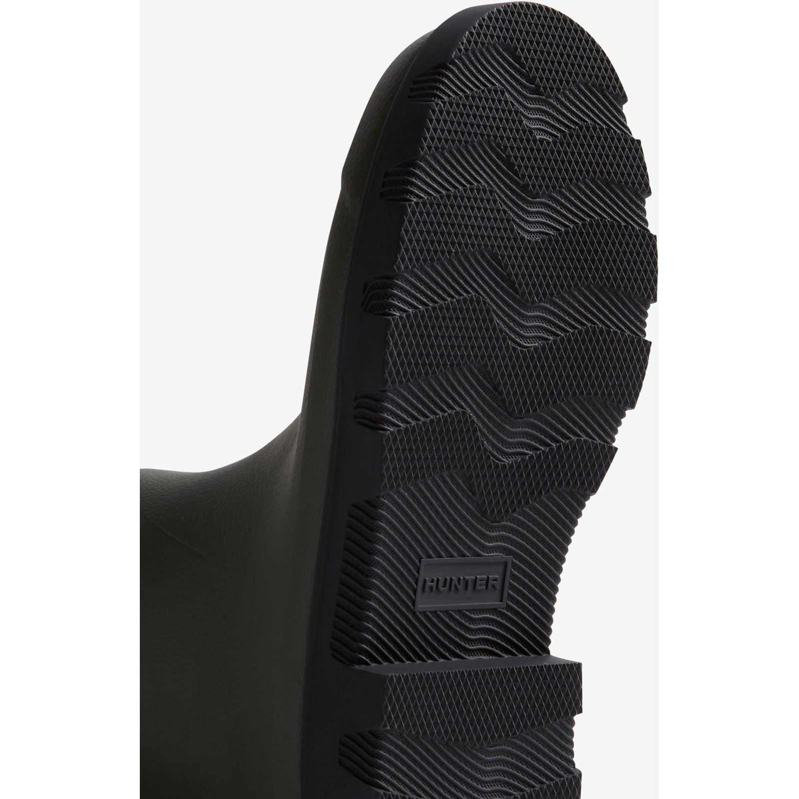 Hunter Downpour Adjustable Boot Damen Gummistiefel In Dunkeloliv/Schwarz