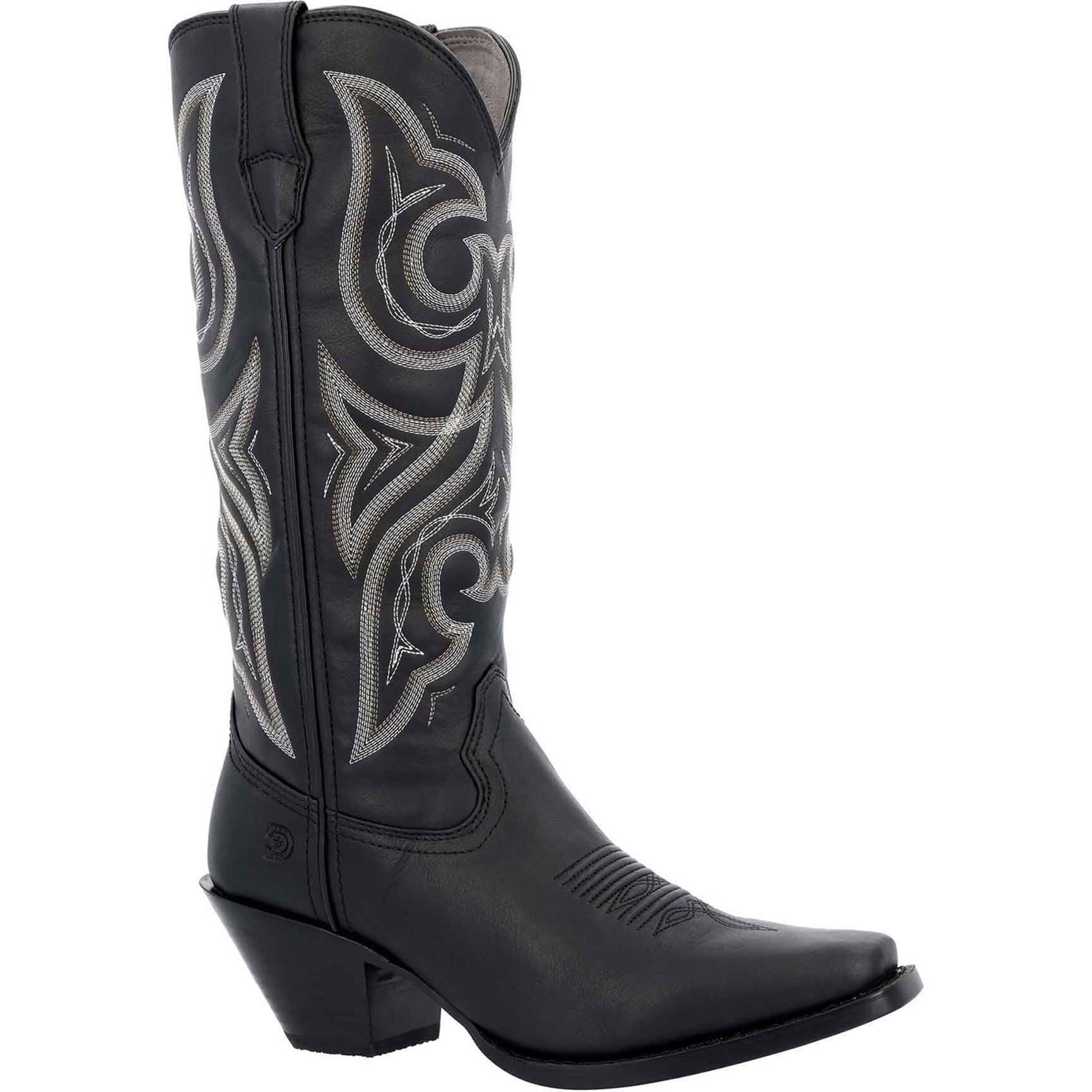 Durango Crush Damen Stiefel Aus Kunstleder In Schwarz